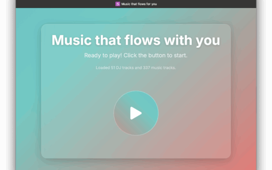 Music that flows